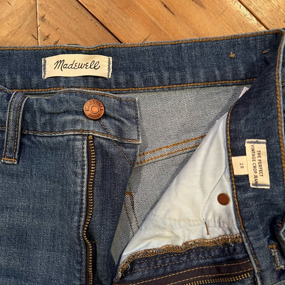 Madewell Perfect Vintage Crop Jean
